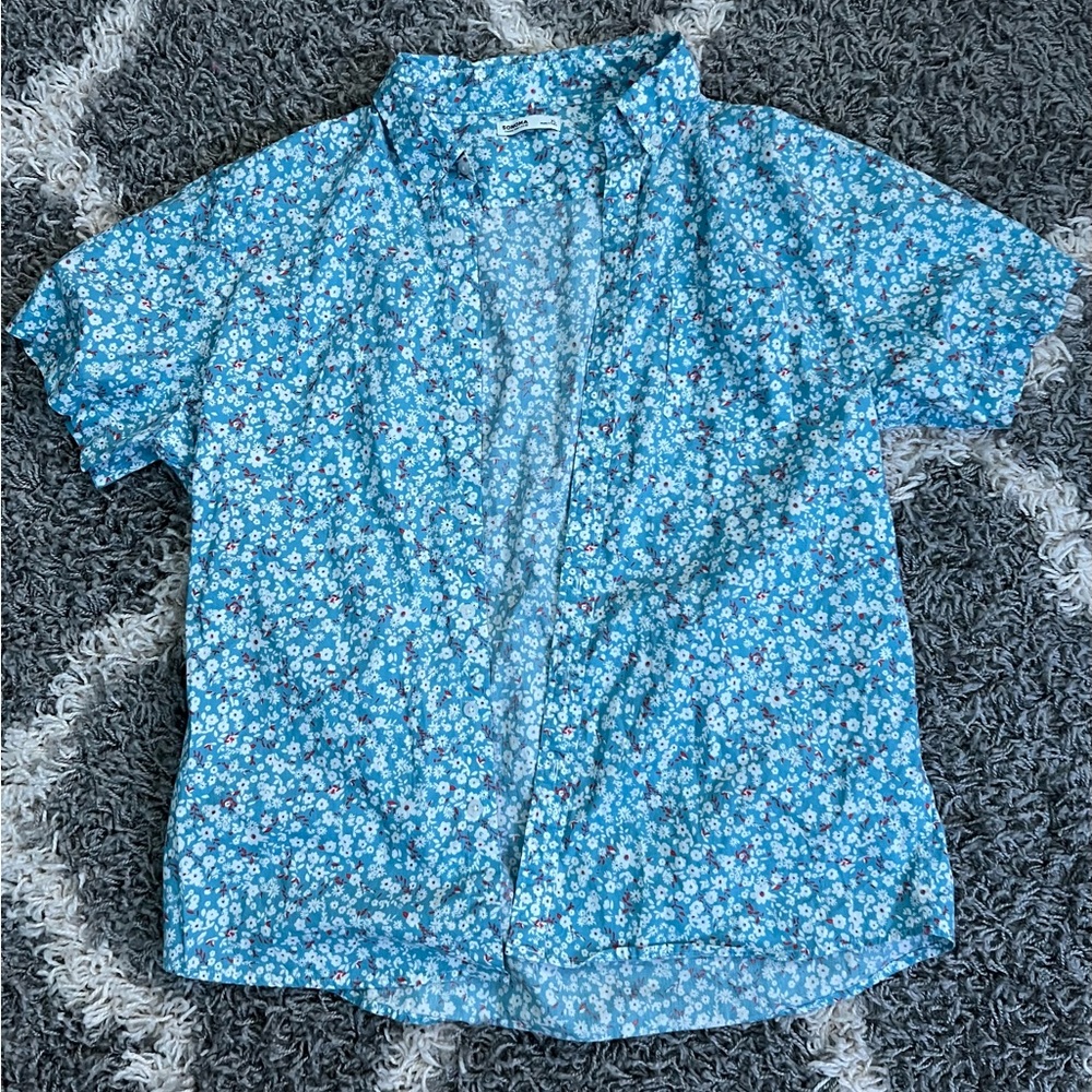 Sonoma Flower Button Up
